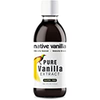 Los mejores  - Extracto de vainilla pura - 118ml (4 oz) - Hecho de vainas de vainilla de primera calidad - Para chefs y cocina casera…